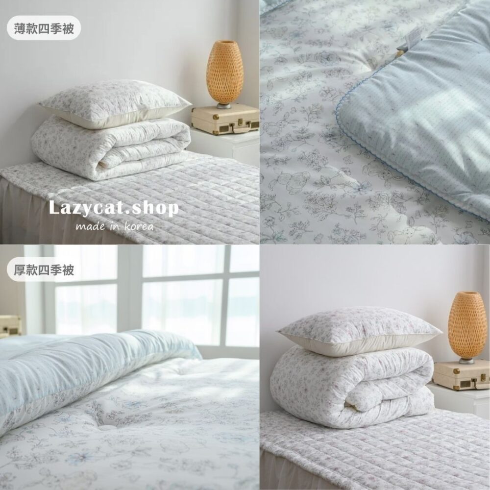 LINE_NOTE_260216_18 (預購)【韓國四季被】正韓🇰🇷花束兔兔🐇薄款/厚款四季被