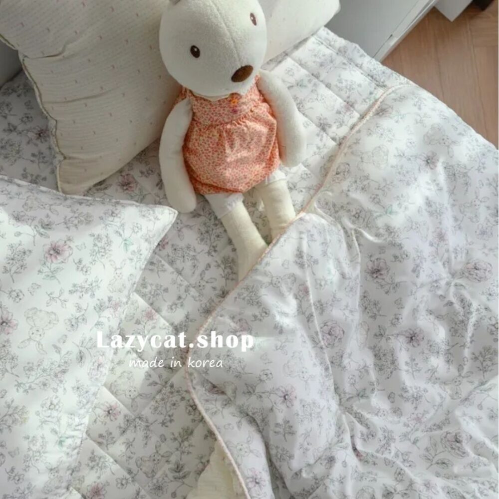 (預購)【韓國四季被】正韓🇰🇷花束兔兔🐇薄款/厚款四季被