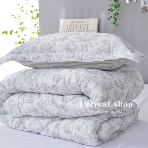 LINE_NOTE_260216_49 (預購)【韓國四季被】正韓🇰🇷浪漫田園兔兔 厚款四季被🍃