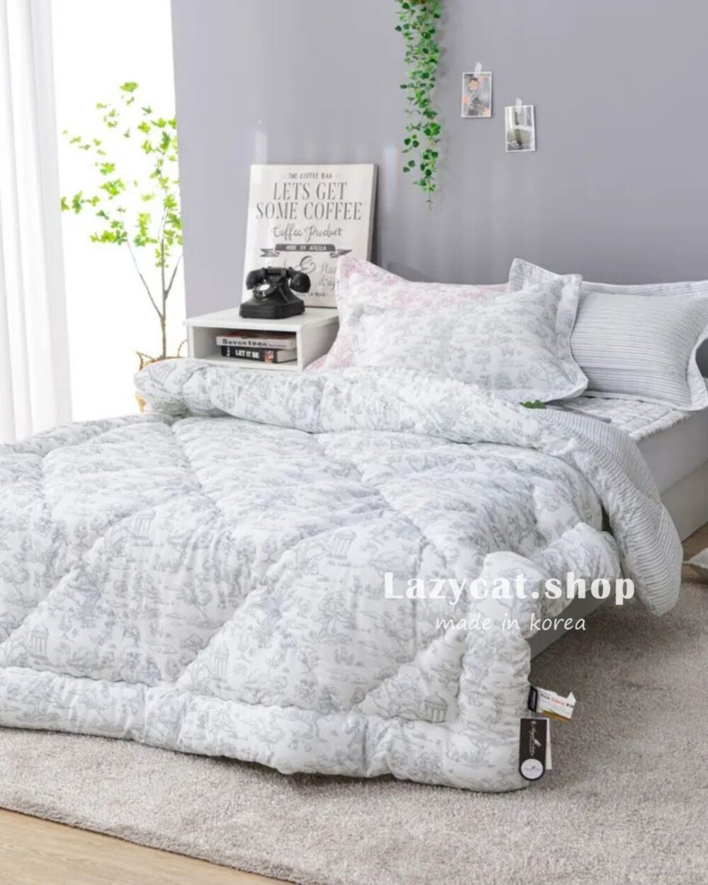 LINE_NOTE_260216_50 (預購)【韓國四季被】正韓🇰🇷浪漫田園兔兔 厚款四季被🍃