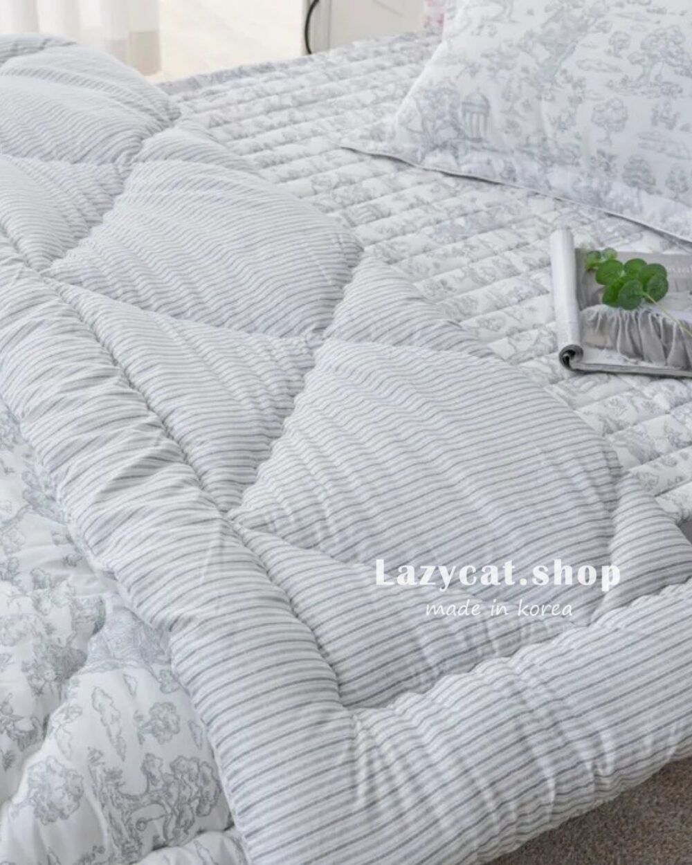 LINE_NOTE_260216_56 (預購)【韓國四季被】正韓🇰🇷浪漫田園兔兔 厚款四季被🍃