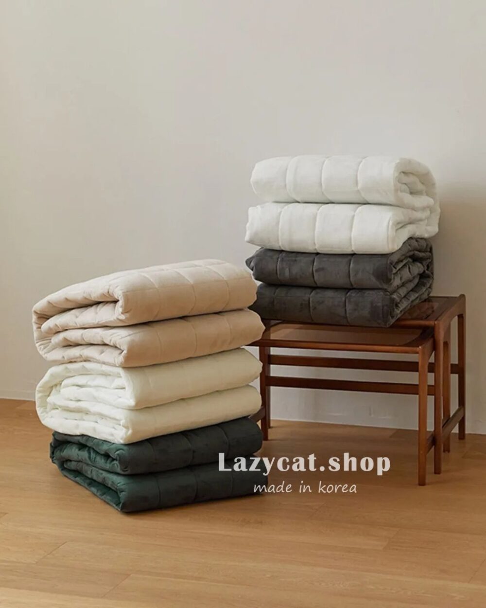 LINE_NOTE_260216_65 (預購)【韓國床墊】正韓🇰🇷maatila素面毛絨格子🌡️冬季床墊(三個尺寸)