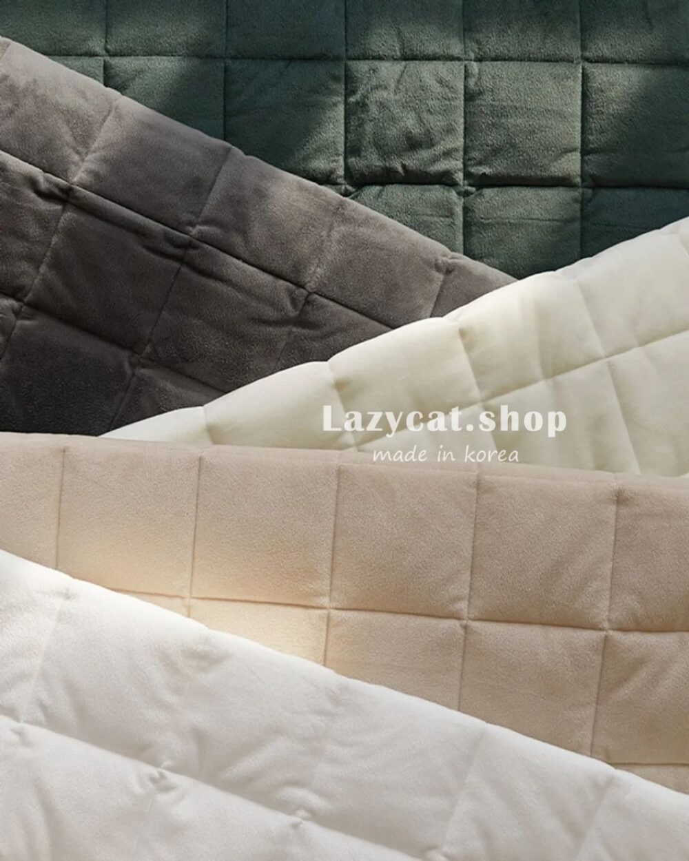 LINE_NOTE_260216_66 (預購)【韓國床墊】正韓🇰🇷maatila素面毛絨格子🌡️冬季床墊(三個尺寸)