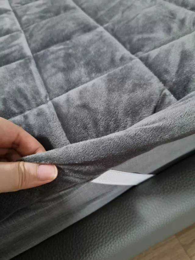 LINE_NOTE_260216_75 (預購)【韓國床墊】正韓🇰🇷maatila素面毛絨格子🌡️冬季床墊(三個尺寸)