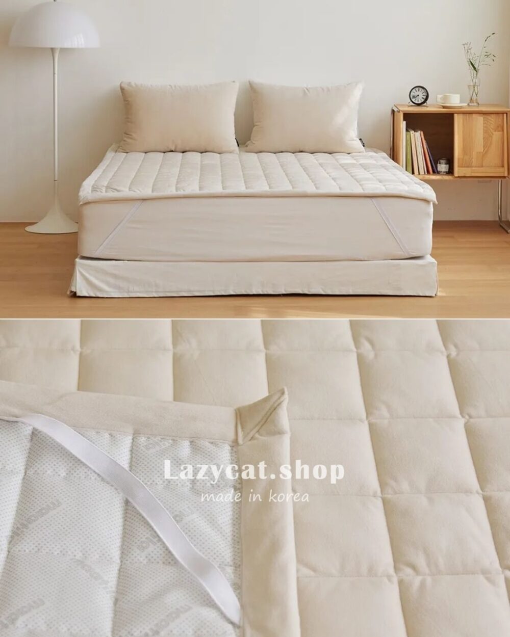 LINE_NOTE_260216_76 (預購)【韓國床墊】正韓🇰🇷maatila素面毛絨格子🌡️冬季床墊(三個尺寸)