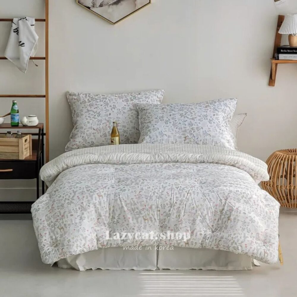 LINE_NOTE_260216_79 (預購)【韓國四季被】正韓🇰🇷條紋花季 厚款四季被🍃