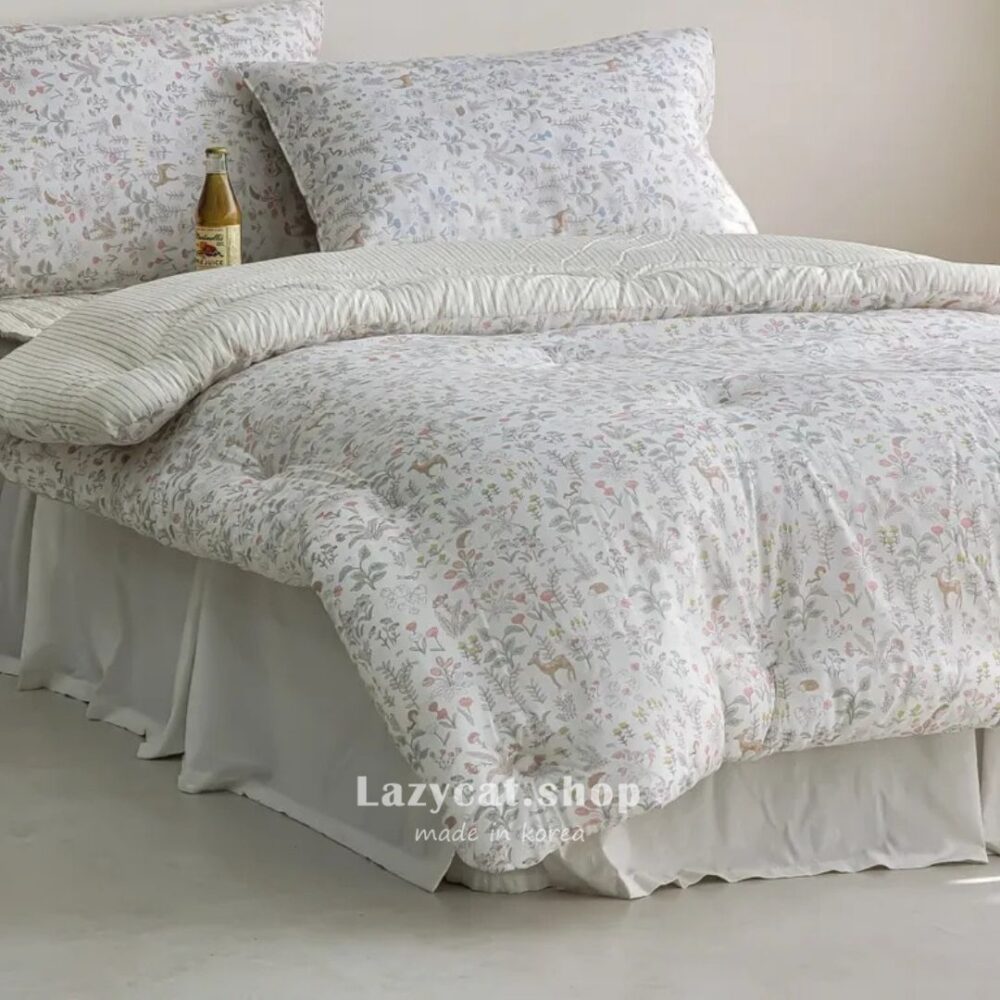 LINE_NOTE_260216_82 (預購)【韓國四季被】正韓🇰🇷條紋花季 厚款四季被🍃