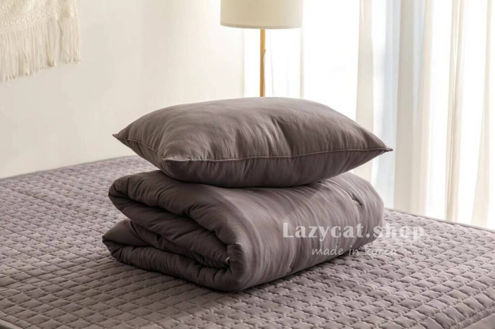 LINE_NOTE_260217_18 (預購)【韓國四季被】正韓🇰🇷莫蘭迪葉子刺繡 中厚款四季被