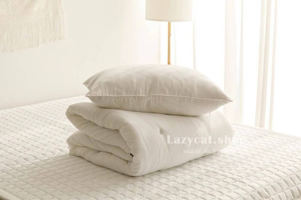 LINE_NOTE_260217_21 (預購)【韓國四季被】正韓🇰🇷莫蘭迪葉子刺繡 中厚款四季被