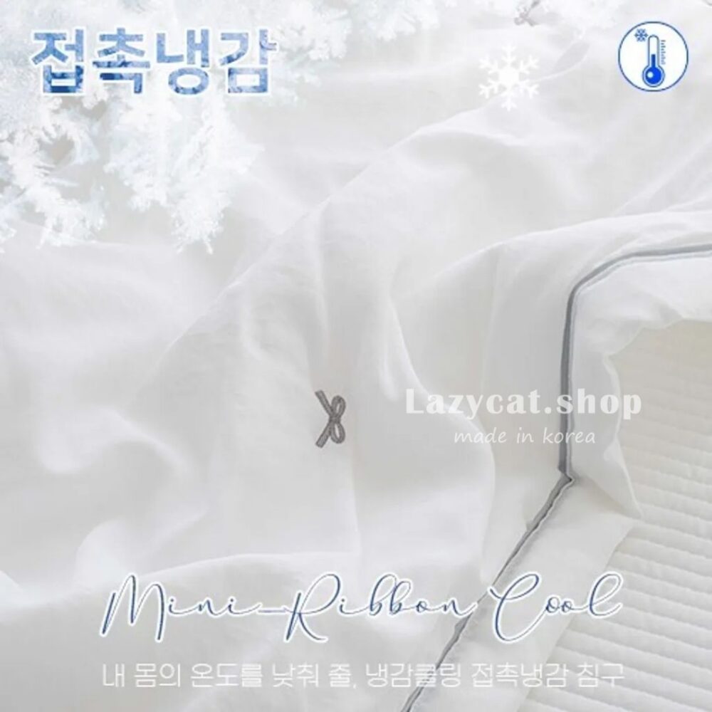 LINE_NOTE_260224_31 (預購)【韓國涼被】正韓🇰🇷小刺繡蝴蝶結🧊涼被