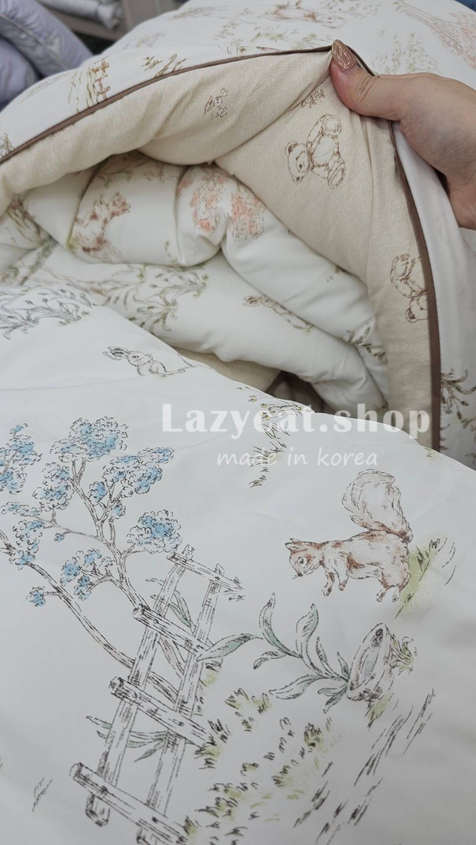 LINE_NOTE_260225_2 (預購)【韓國四季被】正韓🇰🇷江南泰迪熊🐻薄款/厚款四季被