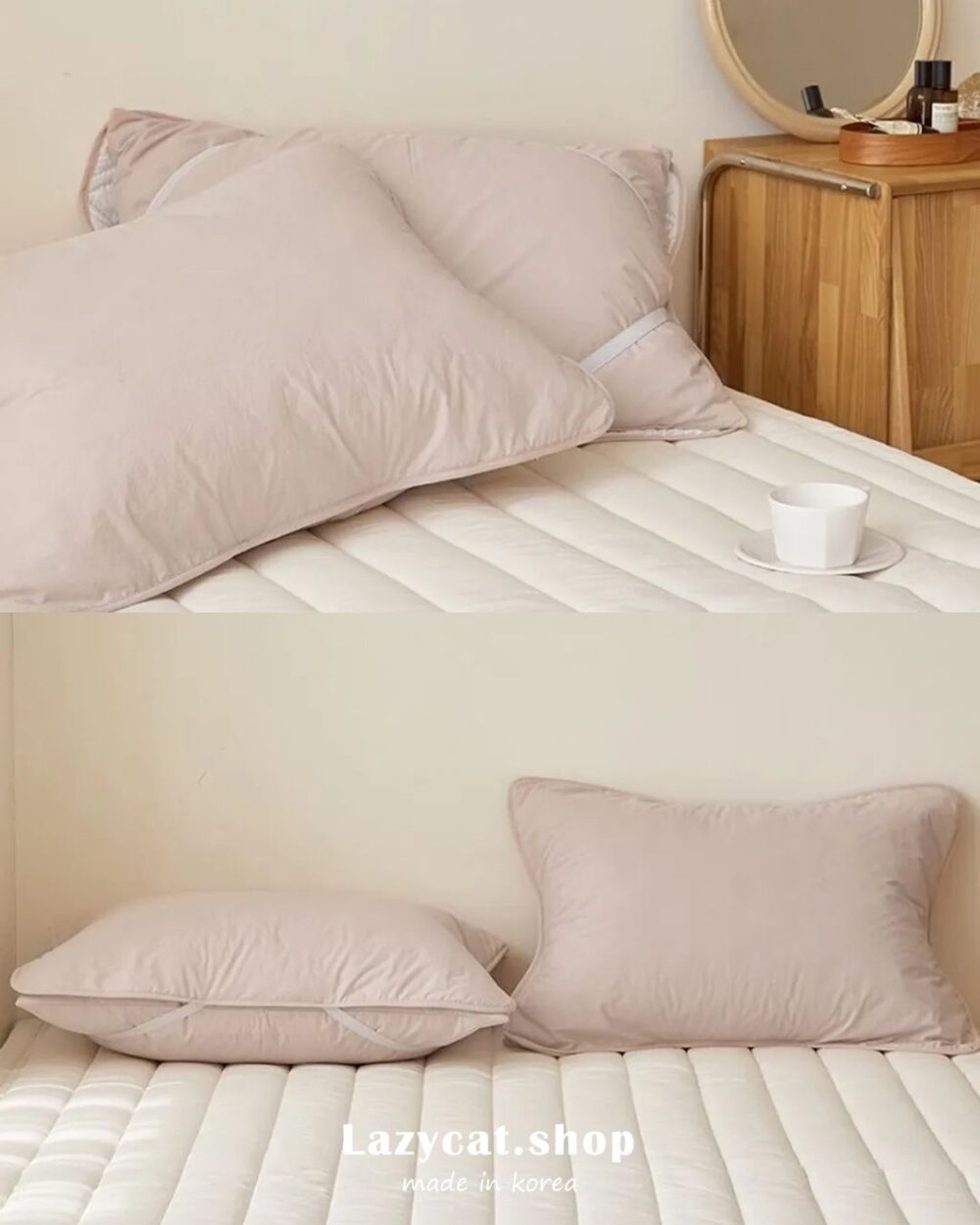 Z3220 (3) (預購)【韓國保潔墊】正韓🇰🇷韓國五星級想睡保潔墊 60支高密度純棉(10色)