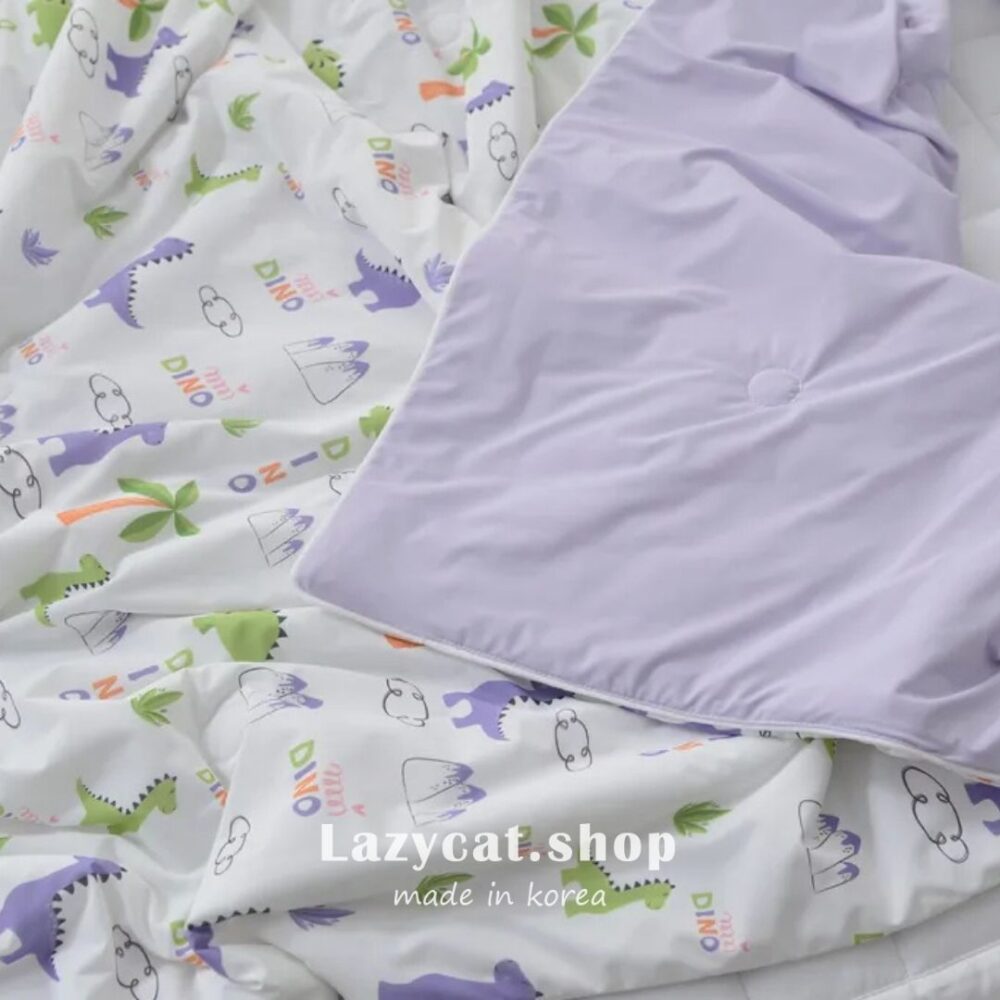 11 (預購)【韓國涼被】韓國OEM🇰🇷侏儸紀小恐龍 -7.9度涼被(只有單人)