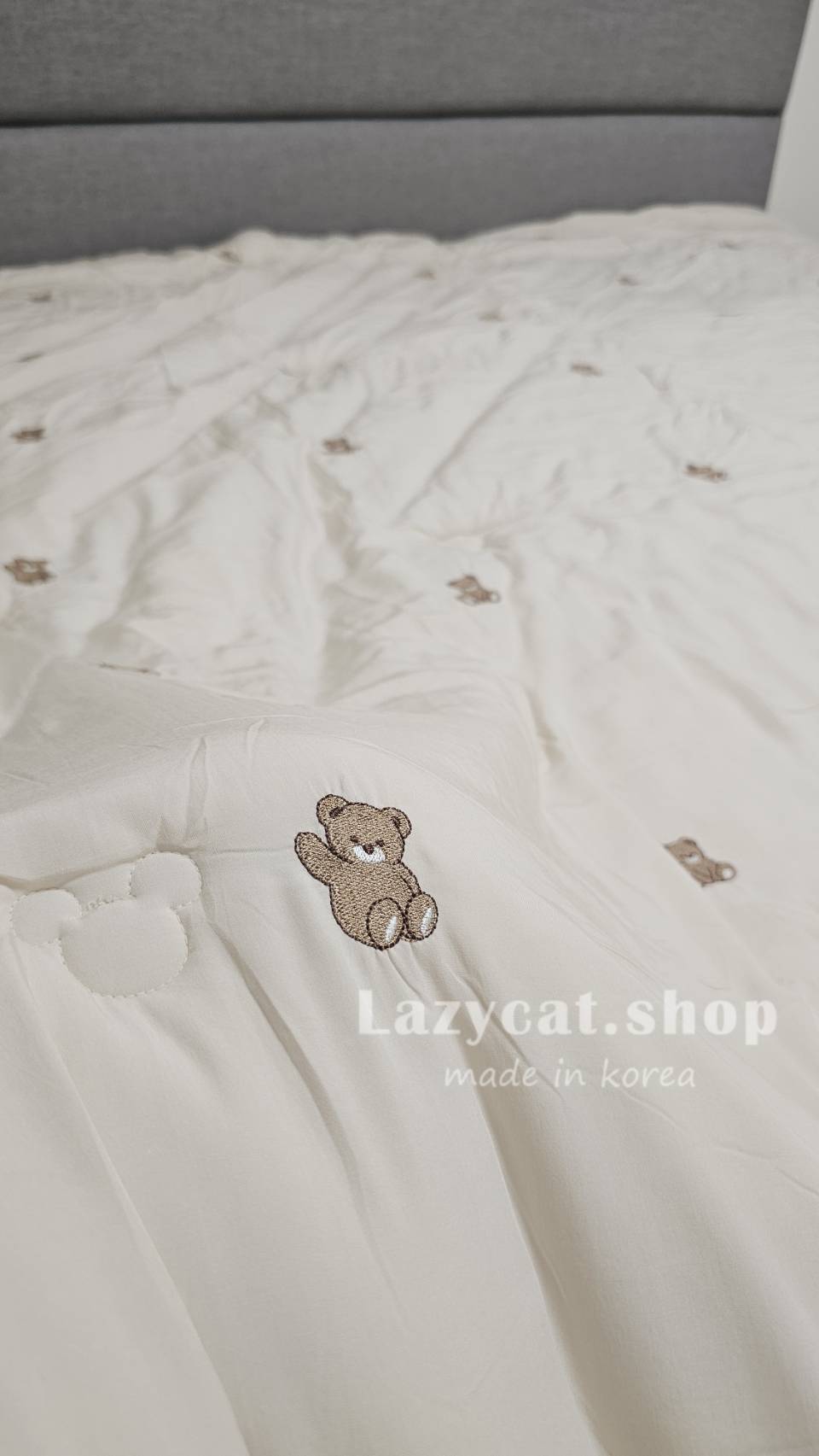 1692103_0 (預購)【韓國四季被】正韓🇰🇷全身熊熊刺繡 厚款四季被