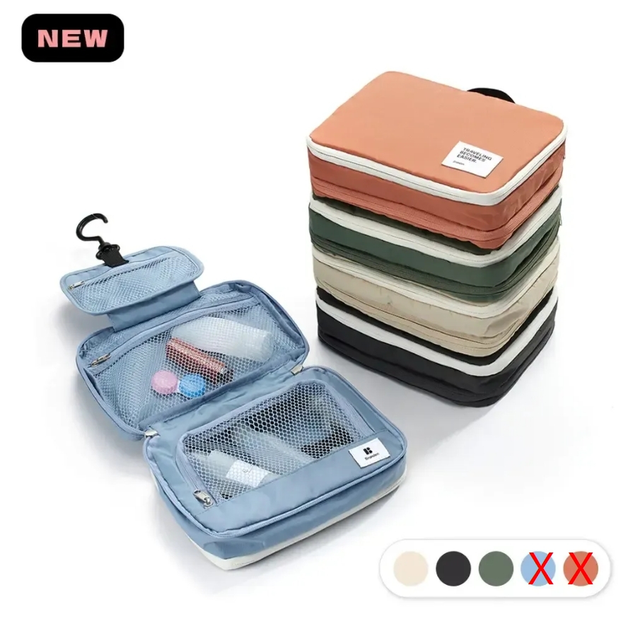 1774948651860 (預購)【韓國居家】韓國🇰🇷Branden第2代 吊掛三層盥洗包/擴充化妝包