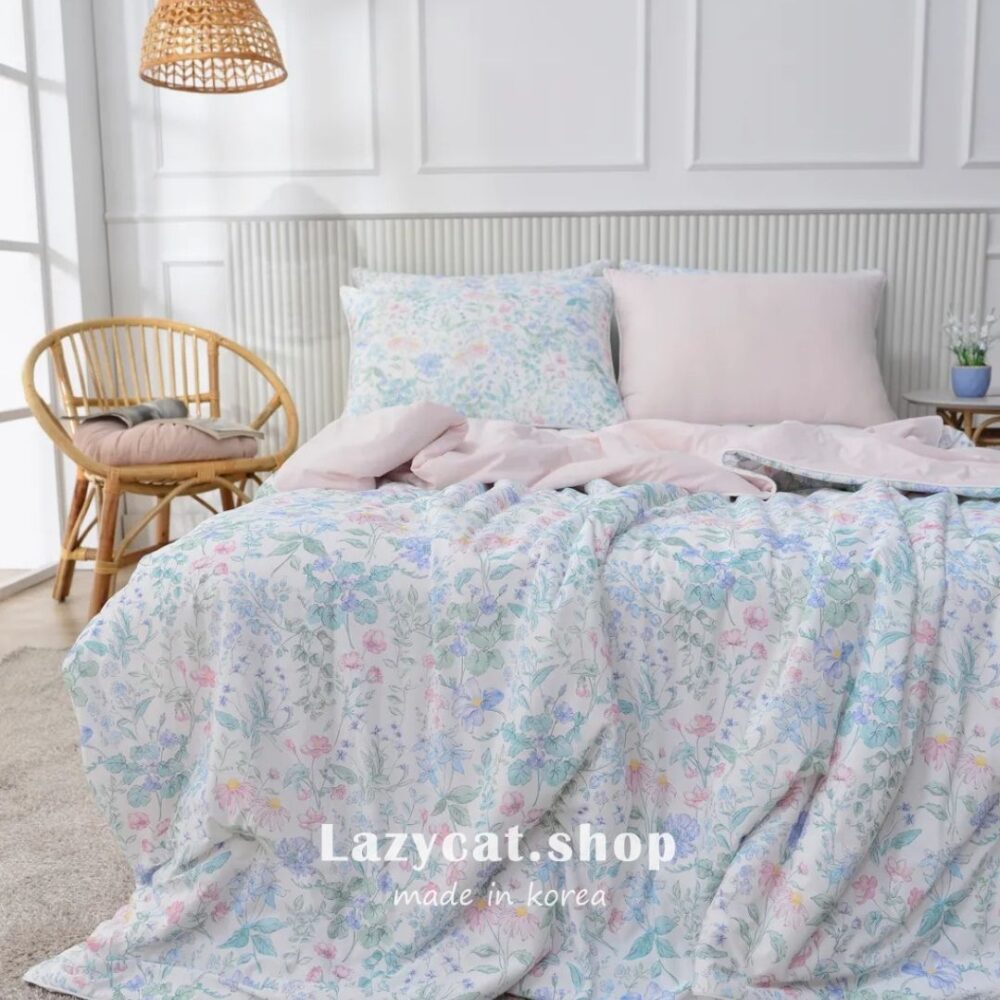20 (預購)【韓國涼被】韓國OEM🇰🇷夏日花園 -7.9度涼被