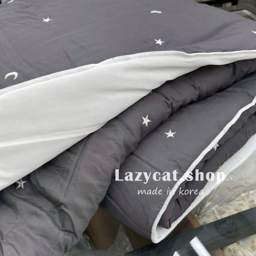 26ss0309 (5) (預購)【韓國涼被】正韓🇰🇷天絲星星月亮🧊雙材質涼被