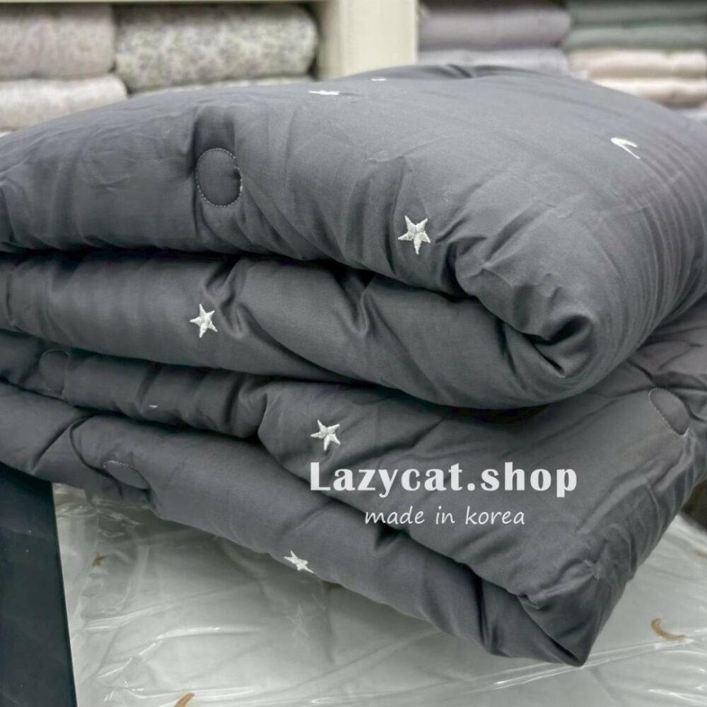 26ss0309 (6) (預購)【韓國涼被】正韓🇰🇷天絲星星月亮🧊雙材質涼被