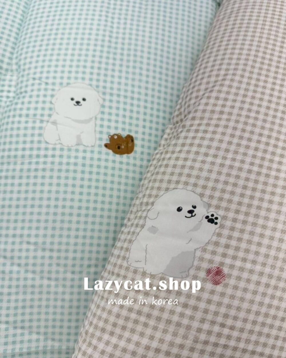 40 (預購)【韓國四季被】正韓🇰🇷比熊格紋 四季被