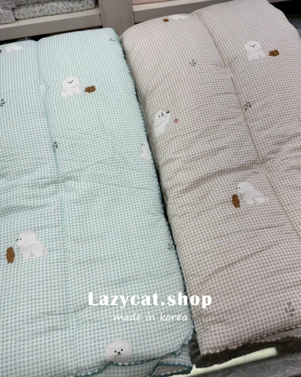 41 (預購)【韓國四季被】正韓🇰🇷比熊格紋 四季被