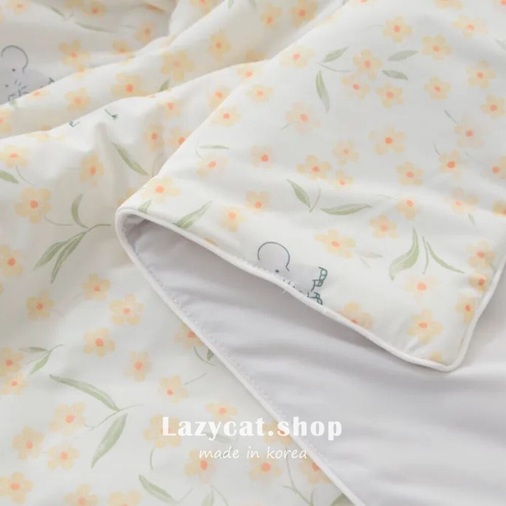 5 (預購)【韓國涼被】韓國OEM🇰🇷溫柔小象花園 -7.9度涼被