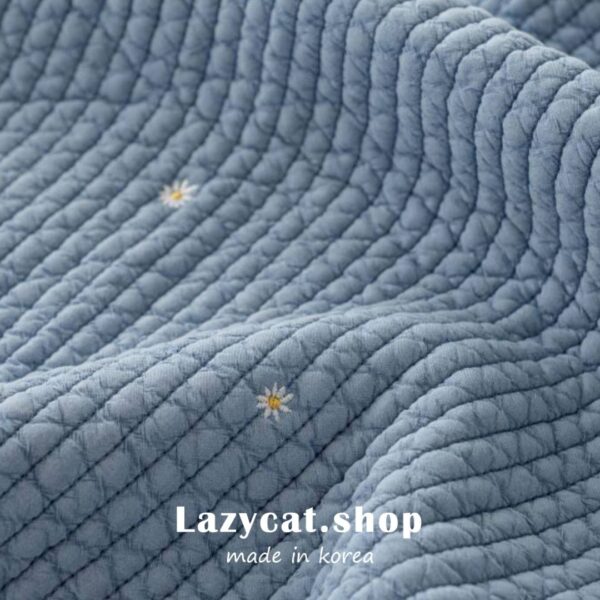 (預購)【韓國兩用被】正韓🇰🇷刺繡小雛菊 天絲兩用被(可鋪可蓋)