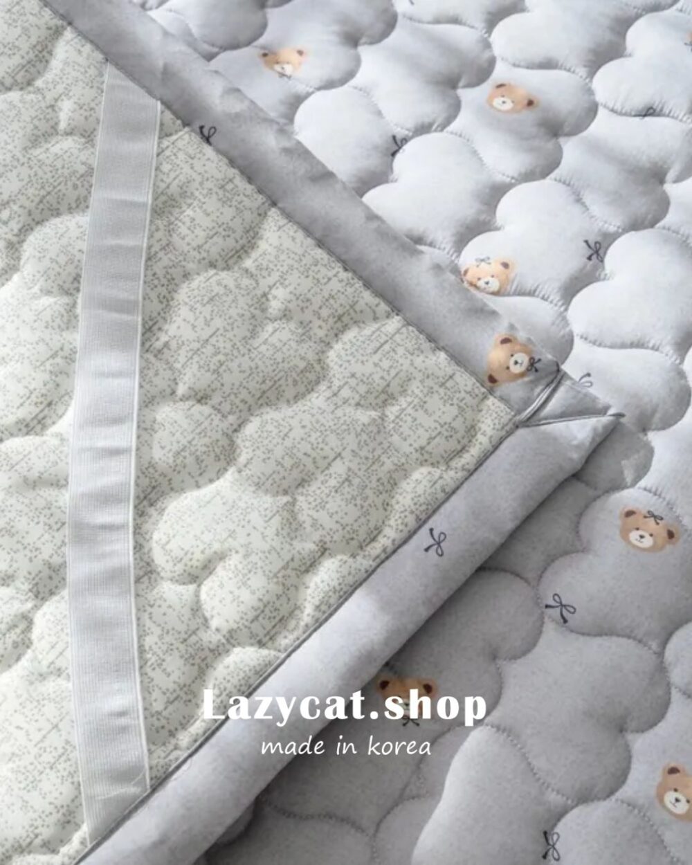 7_0 (預購)【韓國四季被】正韓🇰🇷小熊蝴蝶結 薄款四季被