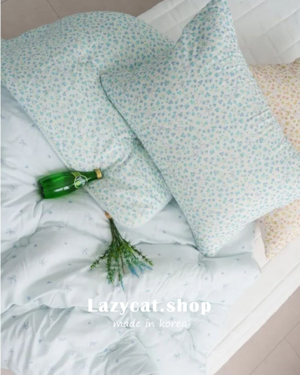 (預購)【韓國四季被】正韓🇰🇷小狗蝴蝶結花園🎀薄款四季被