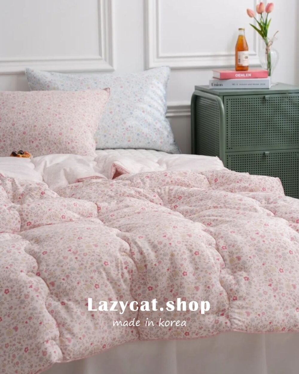 B23231AL (2) (預購)【韓國四季被】正韓🇰🇷小兔子花朵🐇薄款四季被