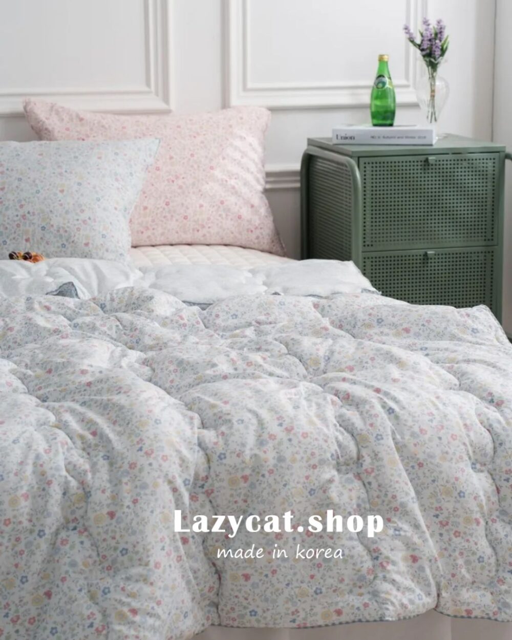 B23231AL (3) (預購)【韓國四季被】正韓🇰🇷小兔子花朵🐇薄款四季被