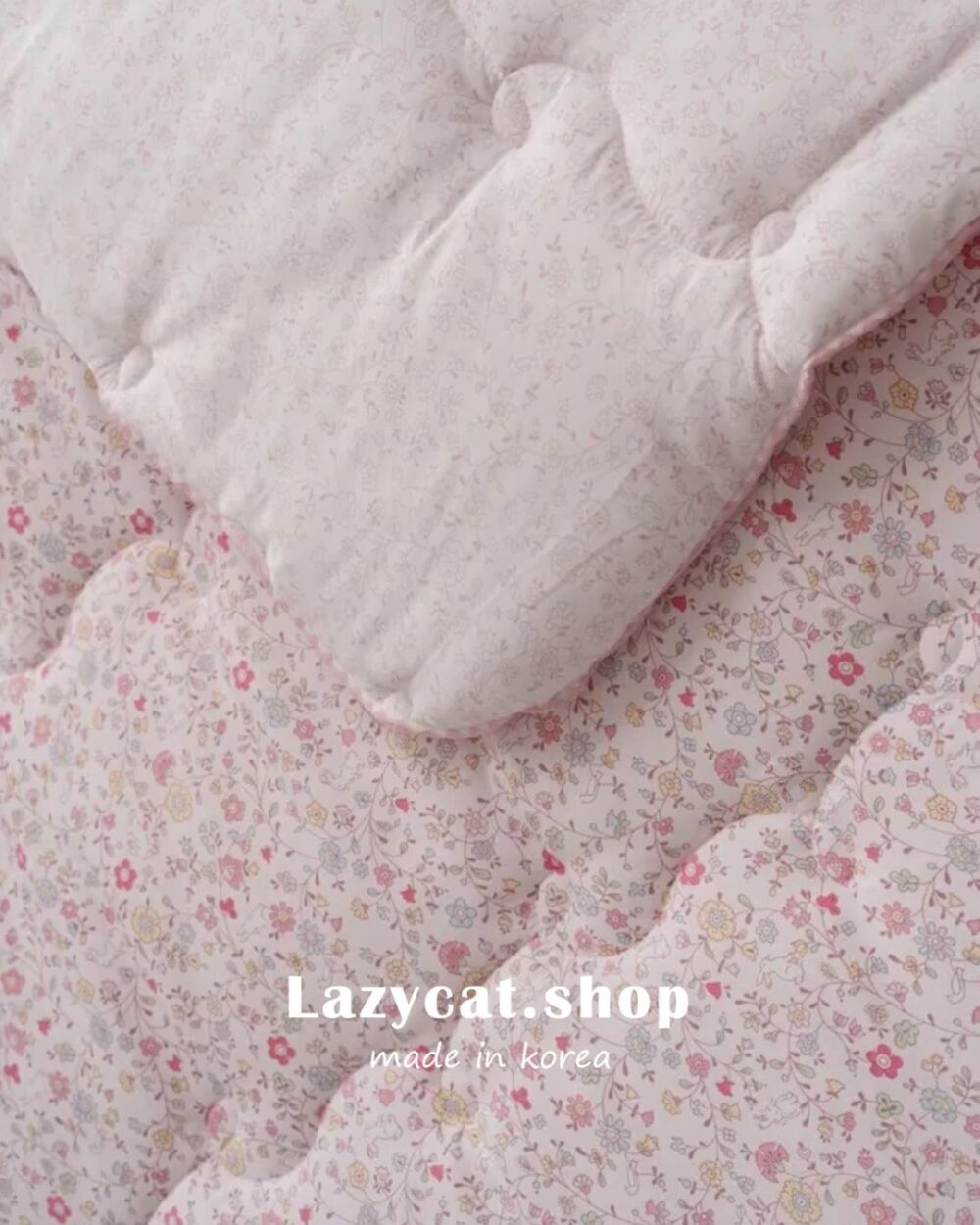 B23231AL (7) (預購)【韓國四季被】正韓🇰🇷小兔子花朵🐇薄款四季被