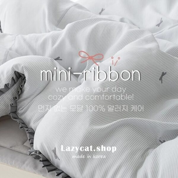 LINE_NOTE_260305_1 (預購)【韓國四季被】正韓🇰🇷刺繡蝴蝶結花邊 薄款/厚款四季被🎀