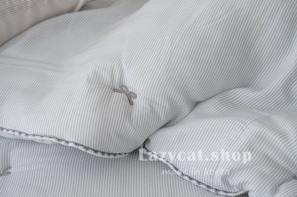 LINE_NOTE_260305_14 (預購)【韓國四季被】正韓🇰🇷刺繡蝴蝶結花邊 薄款/厚款四季被🎀