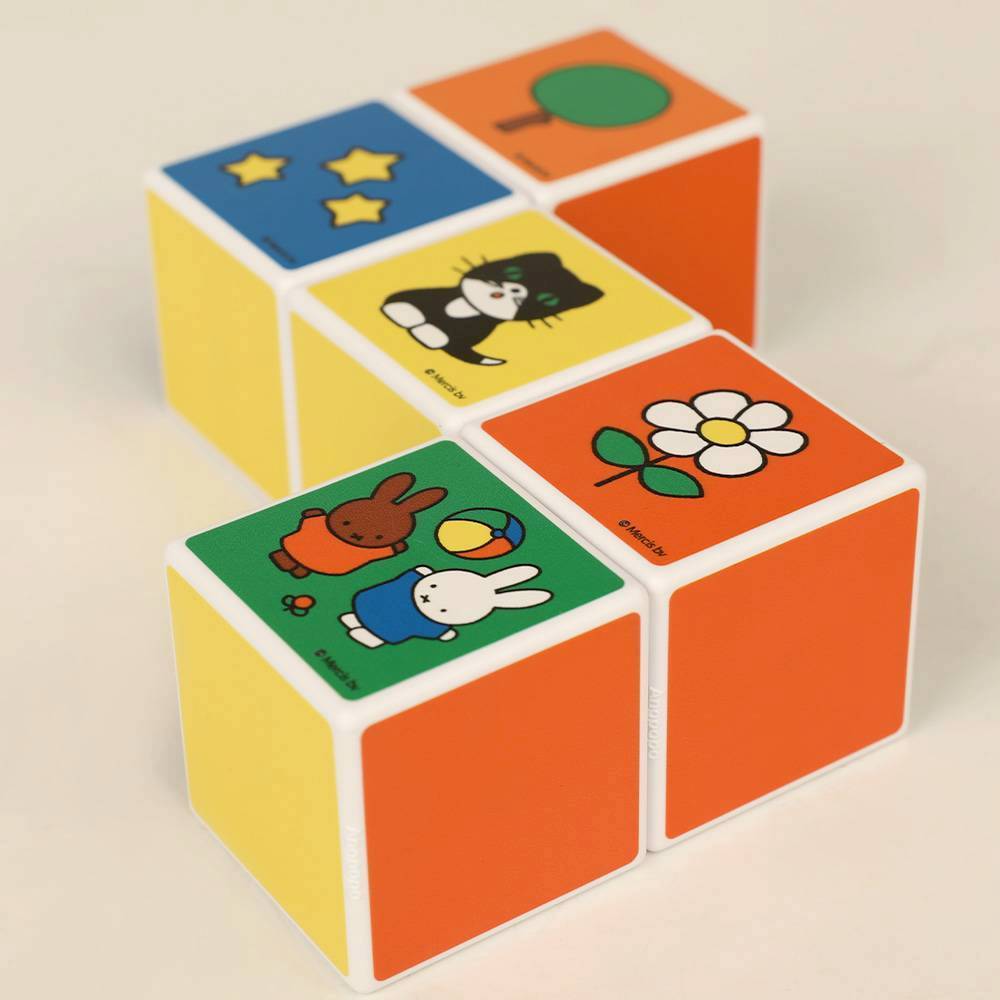 LINE_NOTE_260320_3 (預購)【韓國代購】miffy兒童益智磁力積木組