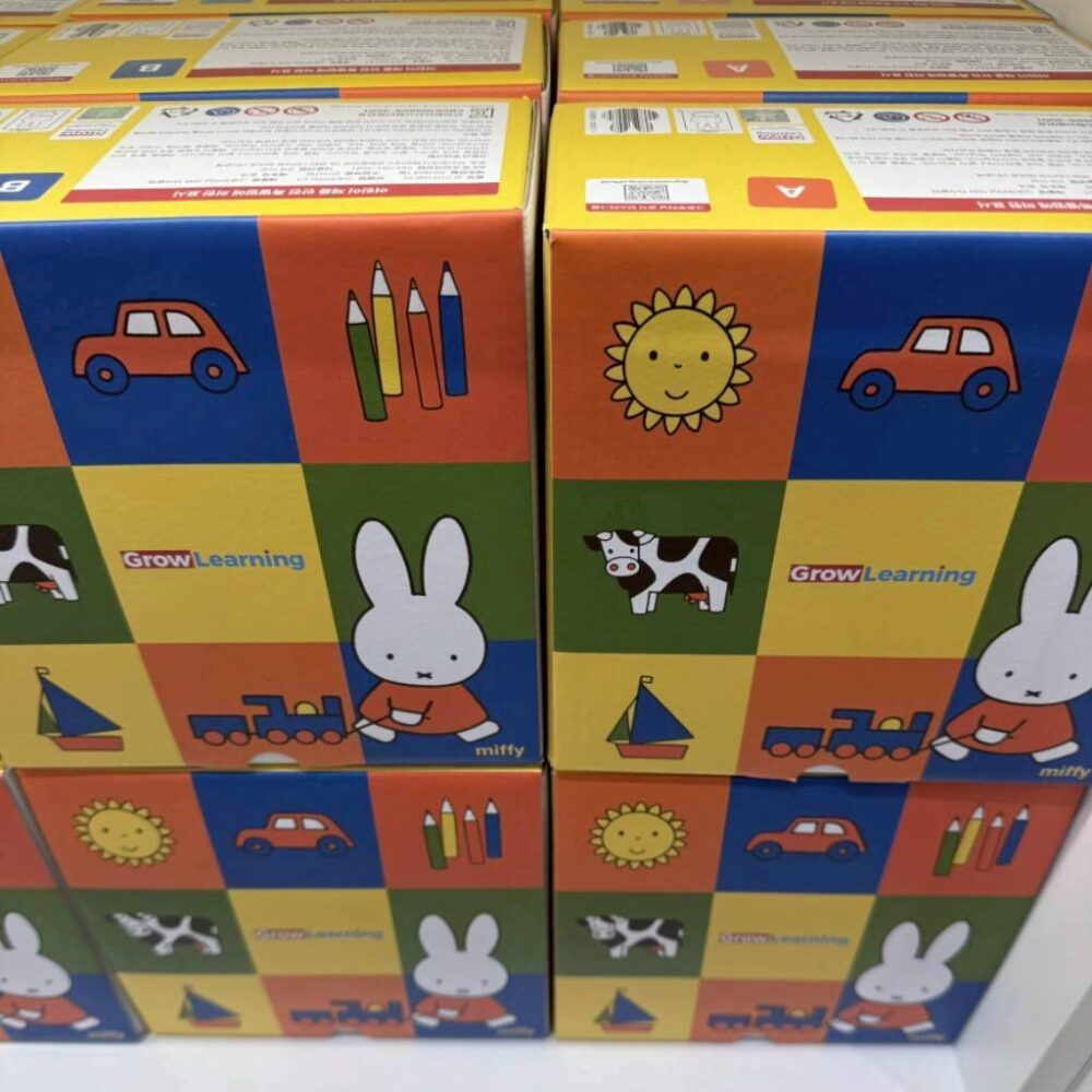 LINE_NOTE_260320_5 (預購)【韓國代購】miffy兒童益智磁力積木組