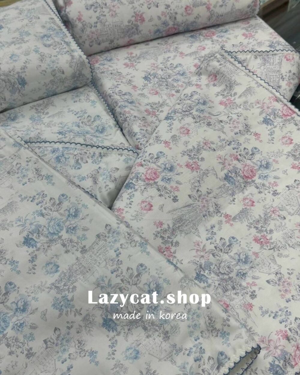 LINE_NOTE_260325_10 (預購)【韓國涼被】正韓🇰🇷涼感英倫玫瑰🧊天絲涼被