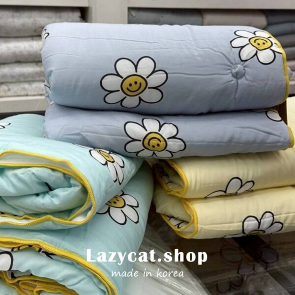 LINE_NOTE_260325_11 (預購)【韓國涼被】正韓🇰🇷涼感童趣雛菊🧊天絲涼被