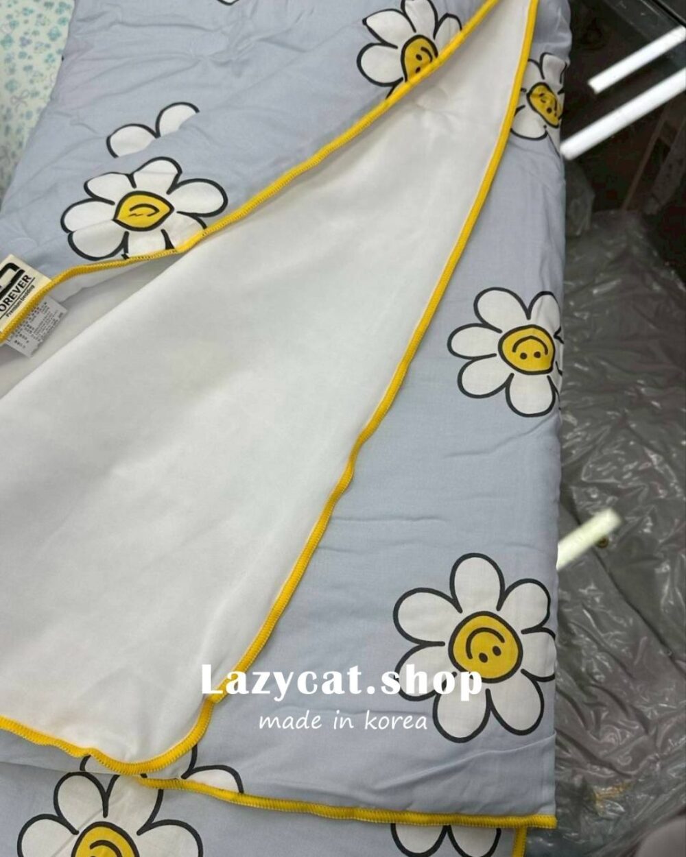 LINE_NOTE_260325_13 (預購)【韓國涼被】正韓🇰🇷涼感童趣雛菊🧊天絲涼被