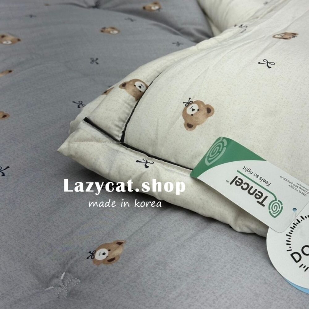 LINE_NOTE_260325_4 (預購)【韓國四季被】正韓🇰🇷小熊蝴蝶結 薄款四季被