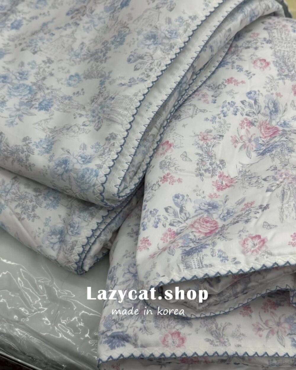 LINE_NOTE_260325_6 (預購)【韓國涼被】正韓🇰🇷涼感英倫玫瑰🧊天絲涼被
