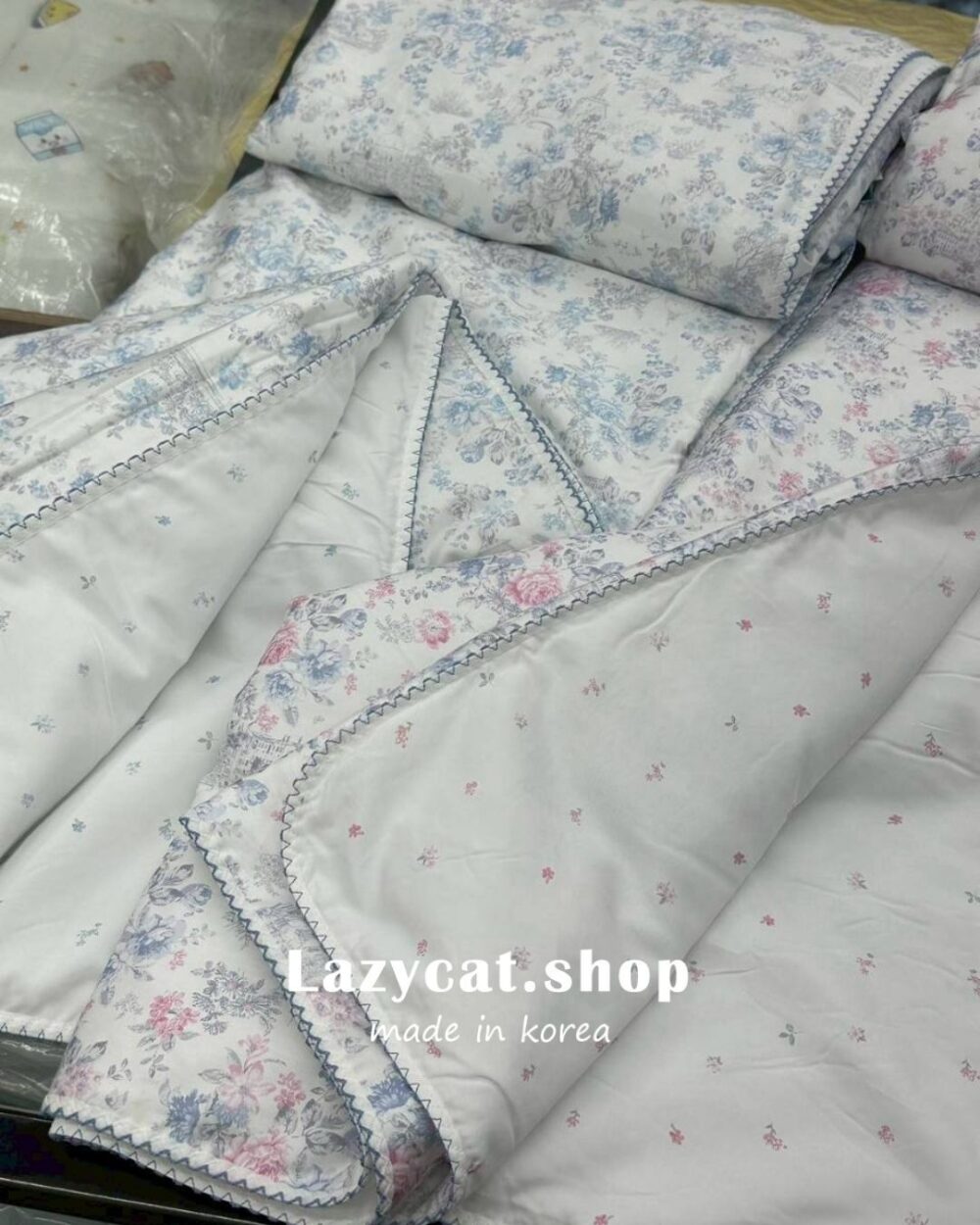 LINE_NOTE_260325_9 (預購)【韓國涼被】正韓🇰🇷涼感英倫玫瑰🧊天絲涼被