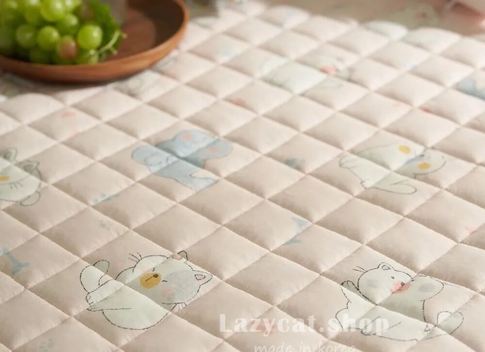 LINE_NOTE_260326_55 (預購)【韓國四季被】正韓🇰🇷超可愛小胖貓 薄款四季被