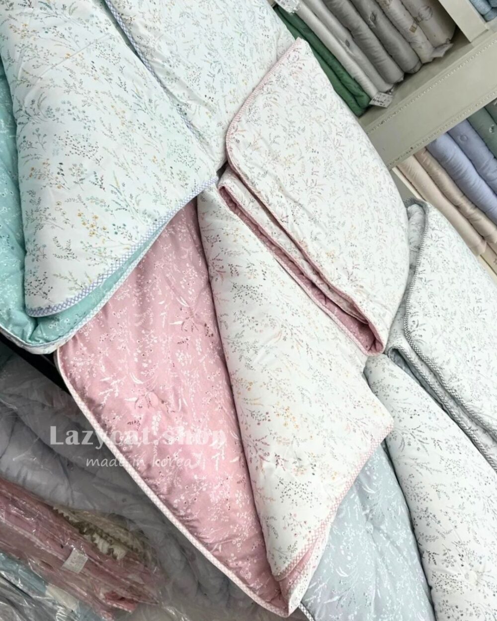 LINE_NOTE_260327_5 (預購)【韓國四季被】正韓🇰🇷花樣小碎花 薄款四季被💐