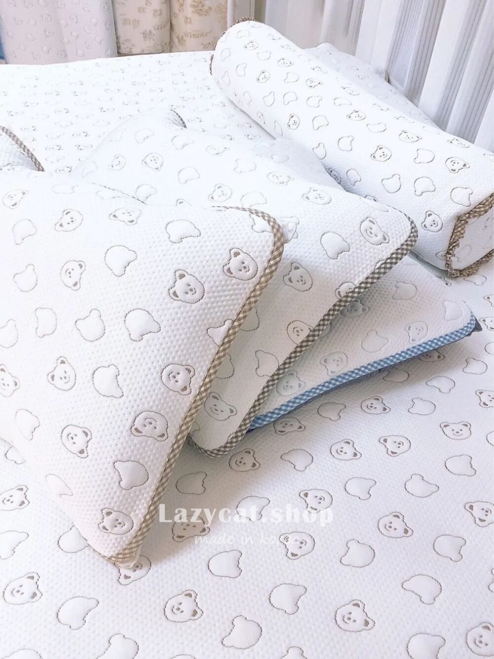 LINE_NOTE_260330_5 (預購)【韓國床墊】正韓🇰🇷涼感笑臉小熊 涼感降溫床墊🧊