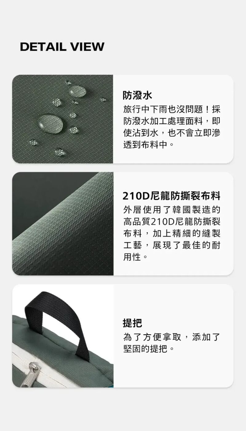 (預購)【韓國居家】韓國🇰🇷Branden第2代 吊掛三層盥洗包/擴充化妝包