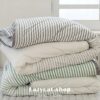 S18215 (3) (預購)【韓國四季被】正韓🇰🇷韓系文青條紋 厚款四季被
