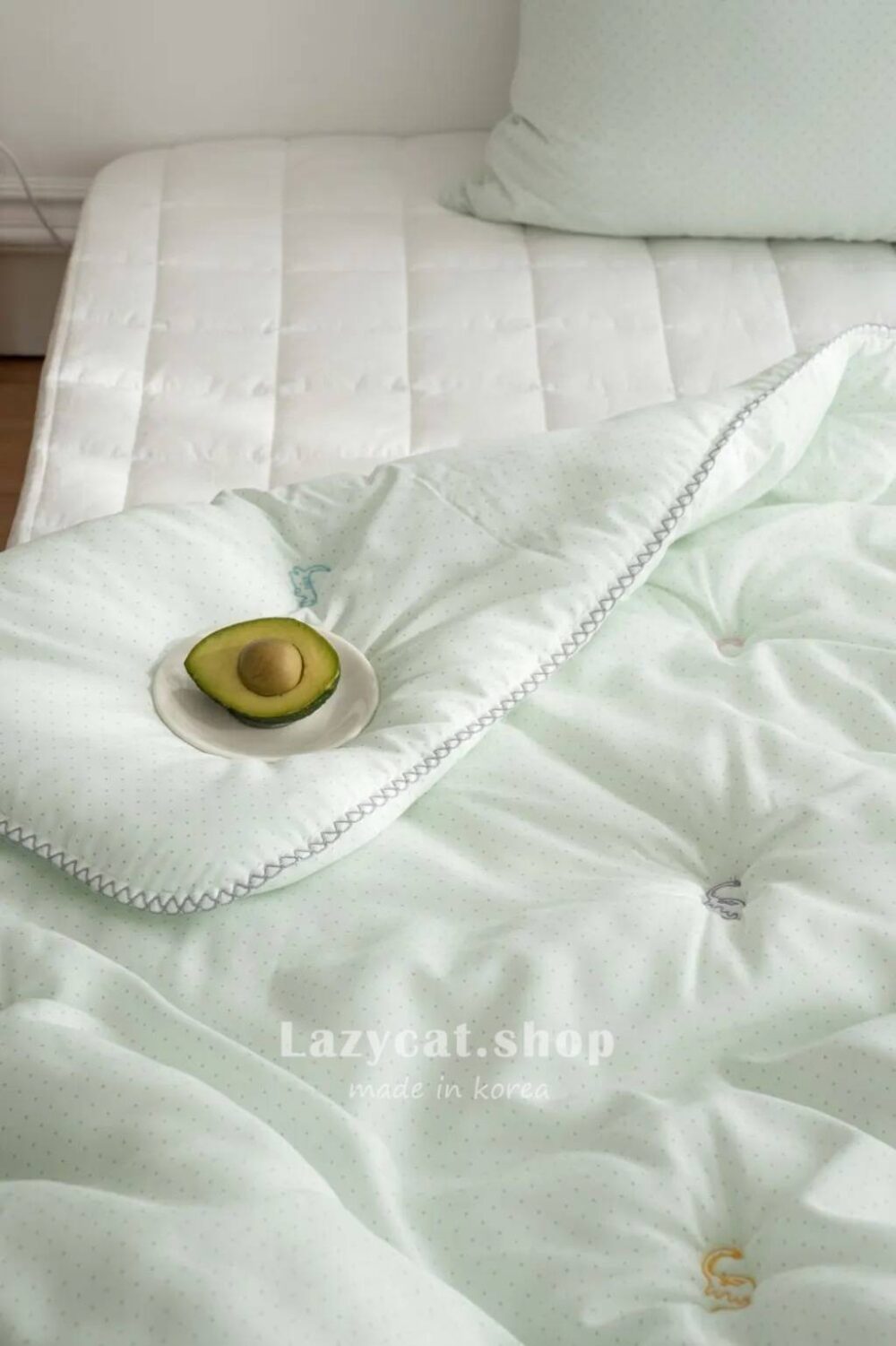 1718173_0 (預購)【韓國四季被】正韓🇰🇷彩色刺繡小恐龍🦕薄款四季被