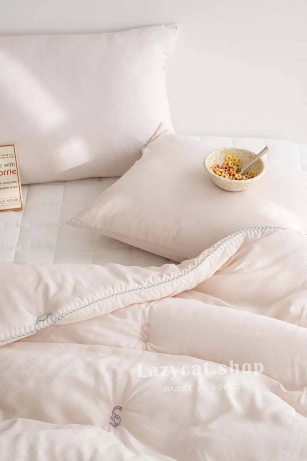 1718176_0 (預購)【韓國四季被】正韓🇰🇷彩色刺繡小恐龍🦕薄款四季被