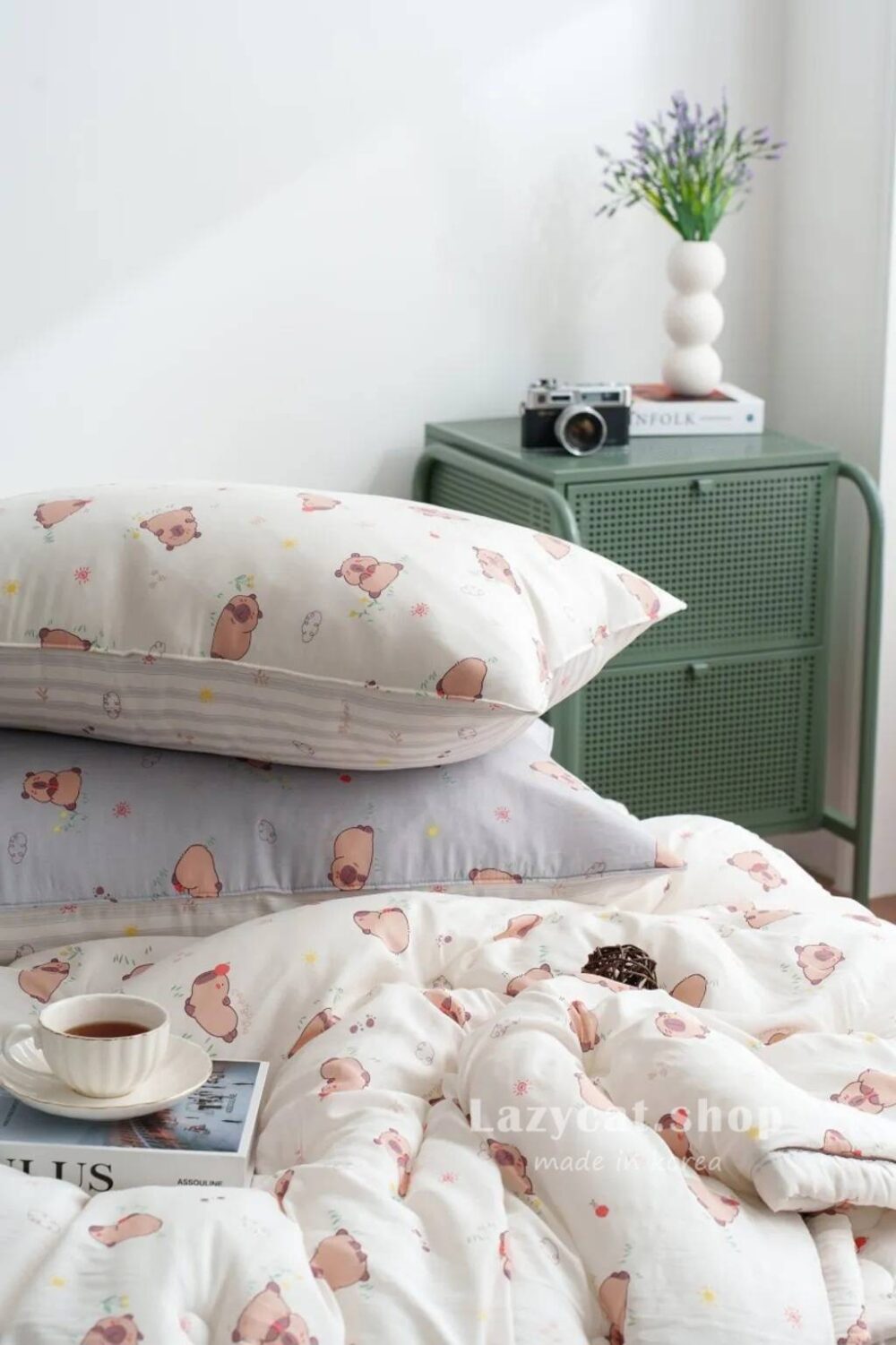 1718191_0 (預購)【韓國四季被】正韓🇰🇷卡皮巴拉🍊薄款四季被