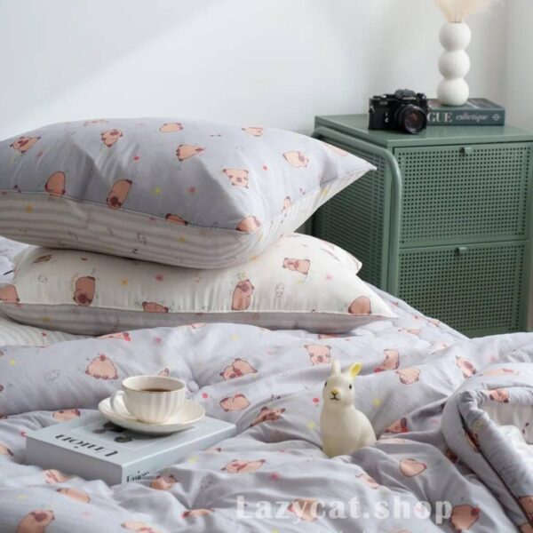 1718192_0 (預購)【韓國四季被】正韓🇰🇷卡皮巴拉🍊薄款四季被